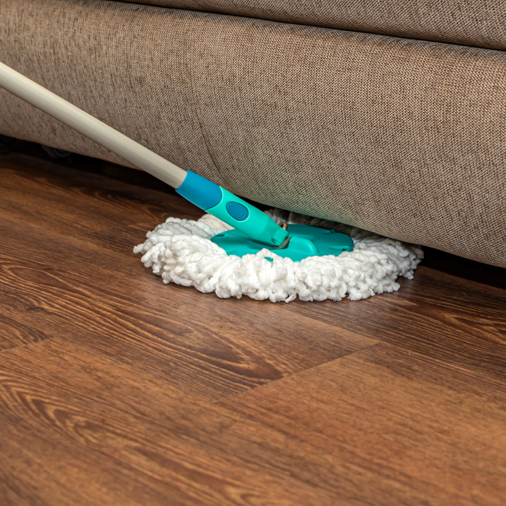 how to clean vinyl floors